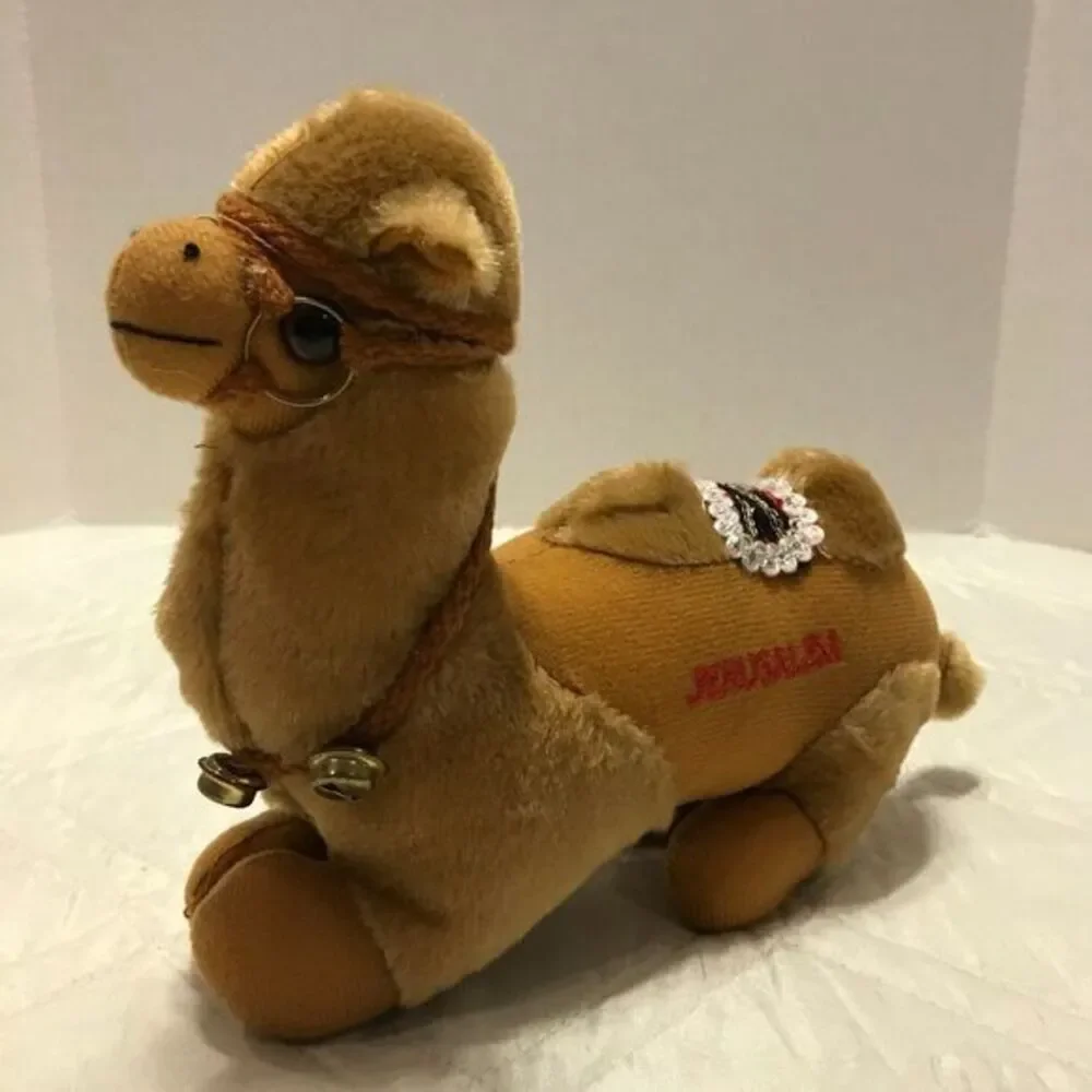 Vintage Small Jerusalem Brown Camel Plush